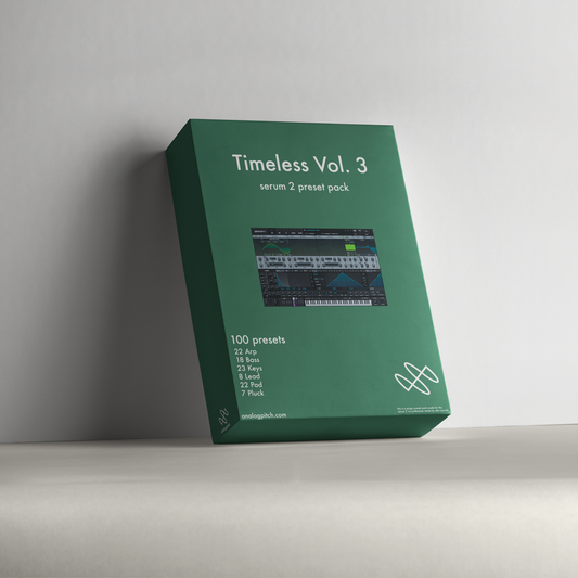 Analogpitch - Timeless Vol. 3 (Serum 2 Preset Pack)